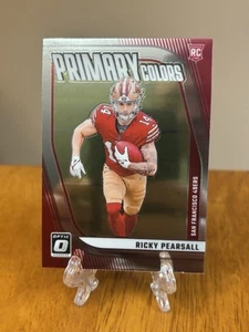 2024 Panini Optic Ricky Pearsall #11 Primary Colors RC 49ers - Picture 1 of 2
