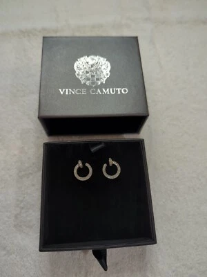 Vince Camuto Silver Ayla Earrings Brand New Beautiful Jewelry - Image 1 of 3