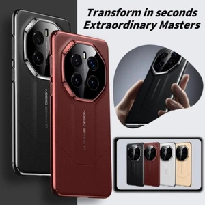 For Honor Magic7 Pro / X60 Pro Luxury Leather Camera lens Protection Back Case - Picture 1 of 32