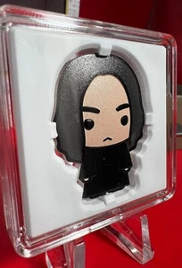 2021 CHIBI HARRY POTTER-SEVERUS SNAPE - 1 OZ. SILVER COIN, LOW COA# 270/2000 - Picture 1 of 6