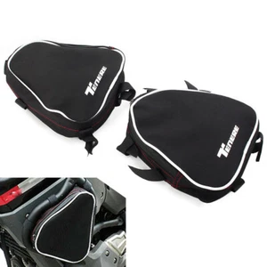 Bolsas de herramientas de reparación de barras de choque para Yamaha Tenere660 XT660Z XTZ 660 2008-2013 negras - Imagen 1 de 10