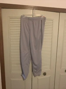 Champro Med Adult Performance Polyester Pull-Up Baseball Pants-Gray. (NEW) - Picture 1 of 9