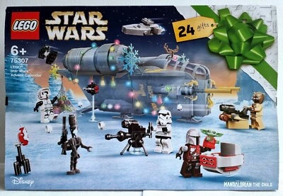 Lego 75307 Star Wars Advent Calendar Mandalorian Rare Discontinued NEW Sealed - Image 1 of 4