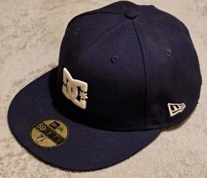 DC SHOES New Era 59FIFTY Fitted Hat Skateboarding BMX Sports VINTAGE - Picture 1 of 17