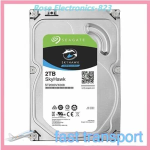 ST2000VX008 Seagate SkyHawk 2TB 3.5" SATA 5900rpm Internal Hard Drive - Picture 1 of 5