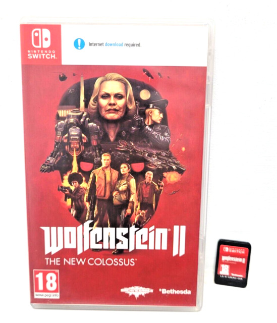 Jogo Wolfenstein II: The New Colossus PS4 Midia Fisica Novo Lacrado - Loja  de Vídeo Games Fortaleza EiNerdGames