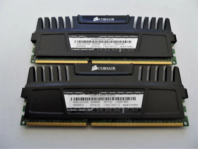 Corsair Vengeance 8GB (2x4GB) DDR3 CMZ8GX3M2A1600C9 1.50V ver2.12 #R210 - Bild 1 von 2