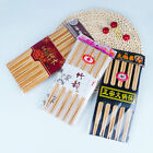 Wooden Sticks Chopsticks Non-slip Chopsticks Set Handmade Natural Bamboo Wood V