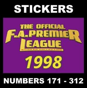 Merlin 1998 Premier League football stickers #171 - 312 - Picture 1 of 133