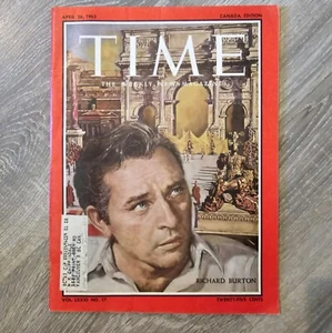 REVISTA TIME - RICHARD BURTON - 26 DE ABRIL DE 1963 - Imagen 1 de 3