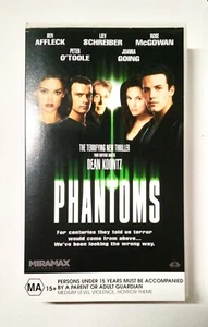 PHANTOMS BEN AFFLECK DEAN KNOOTZ ADAPTION Horror VHS PAL LIKE NEW - Picture 1 of 3