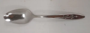 Oneida Community Stainless Steel Flatware Teaspoon 6 1/8" "My Rose" - Picture 1 of 2