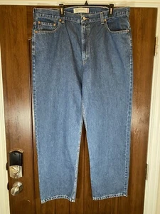 Levi's Men’s 550 Blue Jeans Denim Stonewash Relaxed Fit Straight Leg Sz 42 x 32 - Picture 1 of 5