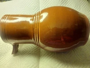 Williamsburg Restoration Pottery Bird Bottle House Redware Ceramic Hand Turned - Photo 1 sur 10
