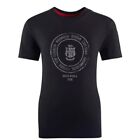 Canterbury British & Irish Lions Rugby Graphic T-Shirt Top Black Juniors 9-10 Yr
