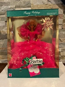 Happy Holidays Barbie (1990) Item #4098 - Picture 1 of 5