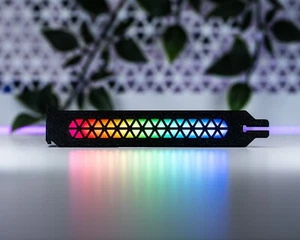 RGB Slotcover | Slotblende | Prism | BLACK / SCHWARZ - Bild 1 von 12