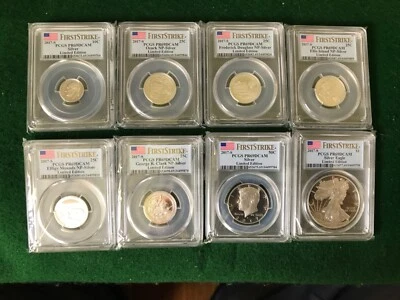 2017 S Silver Proof Set PCGS First Strike , Limited Edition -TD1 - Image 1 of 4