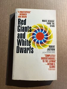 RED GIANTS AND WHITE DWARFS by Robert Jastrow 1969 Signet FIRST PRINT paperback - Picture 1 of 3