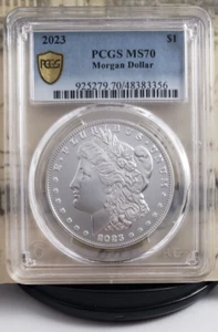 Dólar de plata Morgan 2023-P - PCGS GS MS70 - ¡Súper bonito! 3356 - Imagen 1 de 6