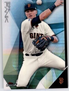 2015 Finest Silver Xfractor Joe Panik Prizm Refractor Holo Foil Giants #97 - Picture 1 of 2