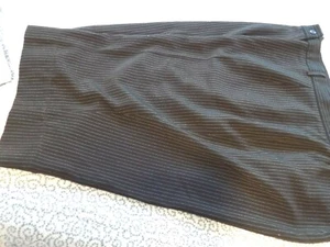 Larry Levine Woman Plus Black/Striped Capris/Cropped Pants ~ Size 24W - Picture 1 of 1
