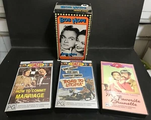 VHS VIDEO BOB HOPE BOXED SET TRIPLE PACK - Picture 1 of 1