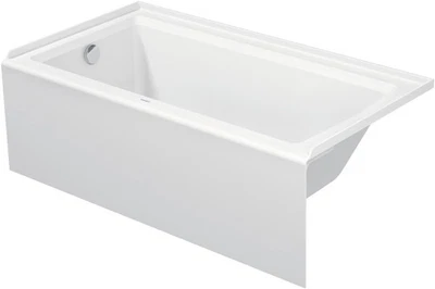 Duravit 700354-L-19TALL Architec 60" tres paredes alcoba acrílico - blanco Foto 1 de 4