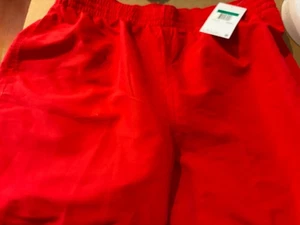 Nike Swim Volley Lined Shorts Trunks 7" Inseam Red Men’s Size XL NESSE451 NEW - Picture 1 of 6