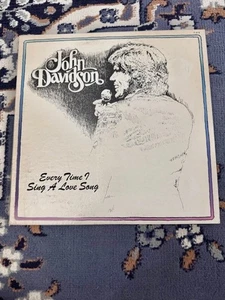 Vinyl Schallplatte John Davidson Every Time I Sing A Love Song - Bild 1 von 3
