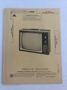 Vintage Sams Photofact Schematic 3-1971 RCA MODELO AP237AEN (cap. KCS184A) - Imagen 1 de 4