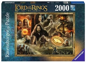 New Ravensburger Jigsaw Puzzle 2000 Pcs 17294 Lord Of The Rings The Two Towers - Picture 1 of 2