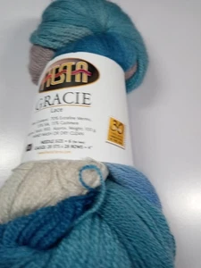 Fiesta Yarn Gracie Lace-Reflection-950 Yds- Extrafine Merino Wool/Silk/Cashmere - Picture 1 of 2