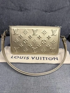 Borsa Louis Vuitton Lexington monogramma DEBOSSED pelle bronzo - Foto 1 di 11