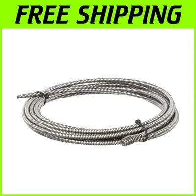 Heavy-Duty 5/16 In. Drain Cleaning Cable - Ideal for Clogs and Debris Removal - Image 1 of 4