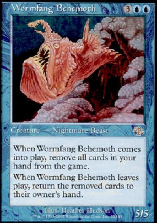 Wormfang Behemoth - Medium Play MTG Judgment - Image 1 of 1