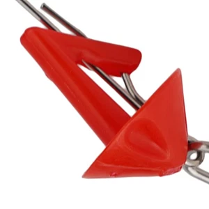 Fishing Bait Clips Plastic Clip Extractor Bait Device Hook Shield Red Tool - Picture 1 of 12