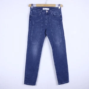 Jeans JECKERSON Donna Taglia 28 Blu Denim Cotone Woman Trousers Casual Logo - Picture 1 of 5