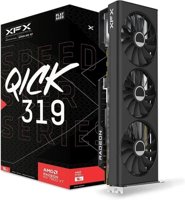 XFX Radeon RX 7800 XT 16GB Speedster QICK319 GDDR6 Video Graphics Card GPU - Image 1 of 4