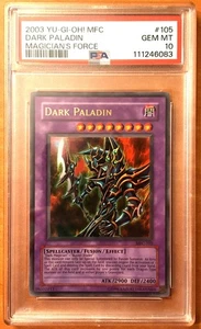 PSA 10 Dark Paladin Magician's Force Ultra Rare 2003 - Yugioh Gem Mint - Picture 1 of 2