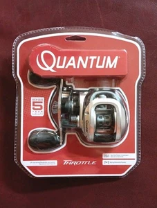 Carrete de baitcast de relación de engranajes de 1 acelerador Quantum 7,3:1 para zurdos - Imagen 1 de 1