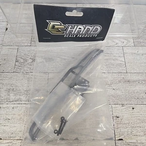 RC4WD VVV-C1077 Rough Stuff Metal Rear Metal Bumper CCHand With Screws NEW - Picture 1 of 7