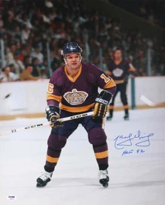 Marcel Dionne SIGNED 16x20 Photo + HOF 92 Los Angeles Kings PSA/DNA AUTOGRAPHED - Picture 1 of 1