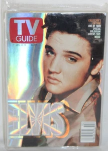 Elvis TV Guide Jan 13-19 2001 Issue# 2494 Non-Subscription Hologram Cover #22 - Picture 1 of 6