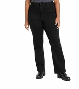 Universal Thread Women's High-Rise Bootcut Jeans Black Size 16 Reg - Picture 1 of 7