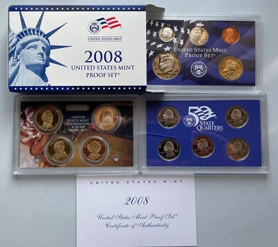2008 US Mint Proof Set - Image 1 of 2