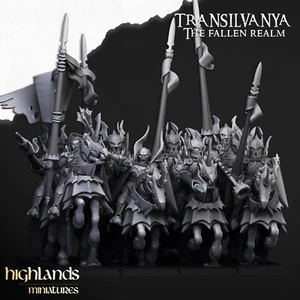 Highland Miniatures set of Vampire Knights - Picture 1 of 12