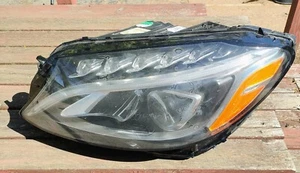 2015-2018 Mercedes W205 C-Class Left LH Driver Side LED Headlight OEM Assembly - Picture 1 of 10