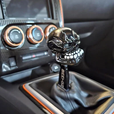 Custom Skull MT Manual Transmission Gear Shift Knob For Chevrolet Camaro SS Z28 Foto 1 de 4