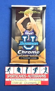 2022-23 Bowman Chrome University Basketball Pack! Factory Sealed Clark Wemby? - Picture 1 of 3
